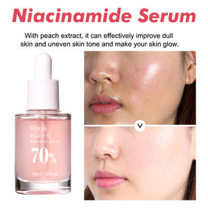 Peach 70% NiacinamideBrightening Sérum Visage Hydratant Hyperpigmentation Réduisant la Mélanine Daily Clean Beauty - Product Image 5