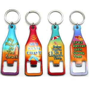 Kunden spezifischer Bierflaschenöffner-Schlüssel bund