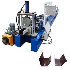 Automatische Plc-Gestuurde Regengoot Vormmachine Voor Naadloze Dakgoten Die Worden Gebruikt Voor Tegelbouwindustrieën, Ppgi - Product Image 1