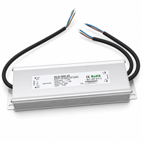 Alimentation LED extérieure IP67 à double entrée, 500W haute puissance, sortie 24V DC 20A, transformateur étanche pour éclairage