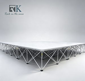 High Quality Aluminum Portable Retractable <b>Stage</b> <b>Platform</b> Mobile Outdoor Folding Aluminum Portable <b>Stage</b> for Events - Product Image 1