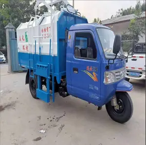 Di sollevamento idraulico camion della spazzatura immondizia elettrico di trasporto di Immondizia Spazzatura Raccogliere Auto