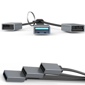 HC-09 Bộ Chuyển Đổi 3 Trong 1 <span class=keywords><strong>Usb</strong></span> Otg <span class=keywords><strong>Hub</strong></span> Usb3.0 Sang Usb3.0 Cho Máy Vi Tính Máy Tính Xách Tay - Product Image 3
