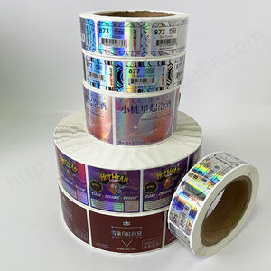 Étiquettes d'autocollants holographiques de logo étanche LOGO personnalisé - Product Image 1