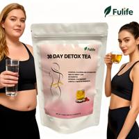 Thé minceur Fulife en marque propre, 14/28/30 jours, perte de poids rapide, produit minceur avec des extraits à haute concentration