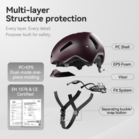 Billionsports Urban En1078 Meilleure vente casque de vélo de montagne de course réglable EPS unisexe pour la sécurité de l'équitation sportive