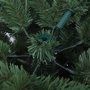 PE & PVC Mixed Lighted Automatic <b>Christmas</b> <b>Tree</b> with Realistic Snow Flocking, for Living Room, Mall & Bedroom Decoration - Product Image 4