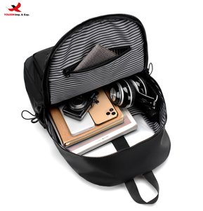 Sac à dos de voyage tendance en tissu Oxford léger, grande capacité, fermeture éclair, commande en gros RTS - Product Image 2