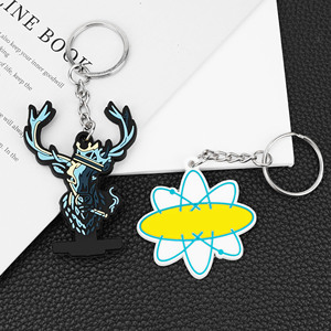 Custom 2D Soft PVC and 3D Customized Rubber <b>Keychains</b> <b>Personalized</b> Letter and Logo <b>Keychains</b> - Product Image 5