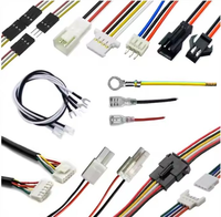 Custom Jst Xh 2.54mm Cable Harness 2/3/4 Pin konektor 10-way Female Pa66 kawat (2.5mm Pitch) untuk Drone elektronik