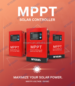 MYAMi <span class=keywords><strong>MPPT</strong></span> контроллер солнечного заряда <span class=keywords><strong>100A</strong></span> 60A 30A 12V <span class=keywords><strong>24V</strong></span> 48V Регулируемый ЖК-дисплей для литиевой батареи и автономной солнечной системы - Product Image 5
