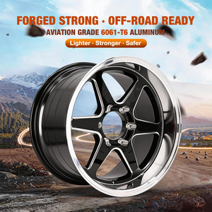 <span class=keywords><strong>ล้อ</strong></span>ฟอร์จ <span class=keywords><strong>KSR</strong></span> Off-Road สีทูโทน ขอบดำขัดเงา ขนาด 16 17 18 19 20 21 22 23 24 นิ้ว สำหรับ Toyota Tacoma 4Runner และอื่นๆ - Product Image 2
