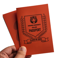 Logo personnalisé Petit Jeu Jouet Papier Passeport Livret Impression Jeux Livret Personnalisé Passeport Livre Impression