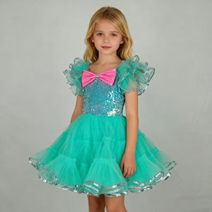 Falda tutú de ballet romántico para niñas, niños, vestido español para mujeres adultas, Vestido largo de tul suave, disfraces de bailarina de actuación - Product Image 1
