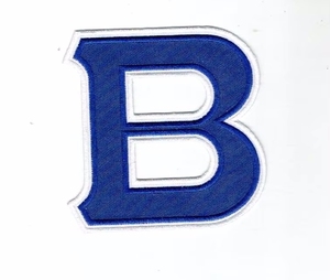 Écussons personnalisés en tissu sergé Écussons brodés décoratifs avec design brodé effet logo - Product Image 1