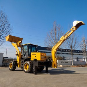 Nouvelles chargeuses <span class=keywords><strong>ZX</strong></span> 25-30, engins de terrassement, pelle rétrocaveuse tractable économique à vendre - Product Image 6