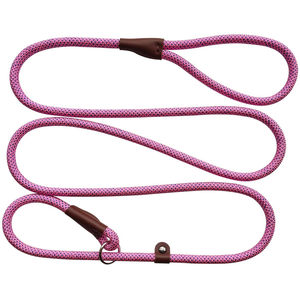 Laisse pour chien réglable en nylon avec surpiqûres réfléchissantes, style doux et simple pour les promenades quotidiennes - Product Image 1