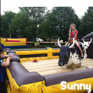Jeux mécaniques pour adultes, machine d'équitation <span class=keywords><strong>rodeo</strong></span> bull, commandes de courses mécaniques bull - Product Image 4
