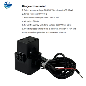 Заводской трансформатор тока с разъемным сердечником m333mv 666mV выходной кабель с индивидуальным соотношением зажим датчика поставщик 5A 50A 100A 150A CT - Product Image 2