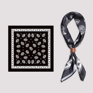 <span class=keywords><strong>Foulard</strong></span> carré vintage pour homme <span class=keywords><strong>Soie</strong></span> Sensation Satin Bandana Numérique Léopard Dot Solide Rayé Géométries Animales <span class=keywords><strong>Foulard</strong></span> <span class=keywords><strong>Foulard</strong></span> - Product Image 4