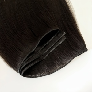 Extensiones de Cabello Ruso Virgen Remy 100% de Fábrica Ruikang para Genius Weft, Cabello Humano Europeo - Product Image 4