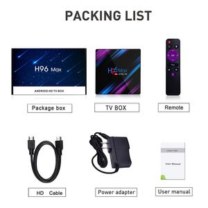 Tốt nhất H96 <span class=keywords><strong>Max</strong></span> rk3318 Set Top Box 4GB 32GB Android 10 TV Box - Product Image 6