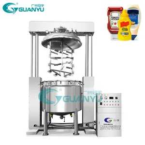 Guanyu vitamin emulsifying machine sauce mixer machine small mayonnaise making machine ketchup production line