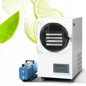 Topacelab New latest freeze dried meat fruit automatic pet food freezer dryer machine lyophilizer 50kg freeze dryer