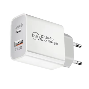 Harga grosir asli ponsel pengisian cepat 1 USB 1 Tipe C <span class=keywords><strong>12v</strong></span> <span class=keywords><strong>25w</strong></span> 20w adaptor daya - Product Image 4