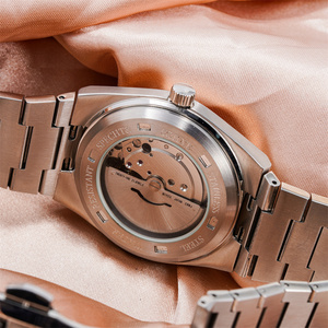 Orologio meccanico in acciaio inossidabile con quadrante minimalista al quarzo luminoso al quarzo da lavoro orologio automatico personalizzato - Product Image 3