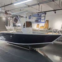 Bateau de Pêche en Aluminium de 5 Mètres pour Débutants et Pêcheurs de Loisirs, Petite Embarcation en Aluminium Certifié pour Eau de Mer