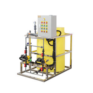Maquinaria de tratamiento de agua para piscinas para cloro <span class=keywords><strong>PAM</strong></span> PAC Polímero Polvo seco Sistema de dosificación química - Product Image 5