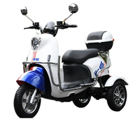 Tricycle électrique puissant : batterie 60V, frein à tambour, charge rapide