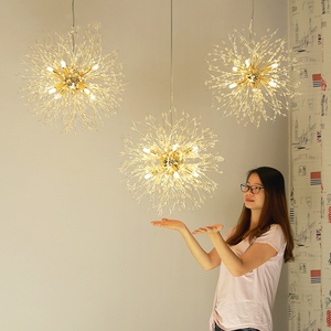 Modern Art Decor G9 LED Lighting Golden Ball <strong>Globe</strong> Pendant <strong>Light</strong> for Dining Room Restaurant Indoor Luxury Crystal Chandeliers - Product Image 4