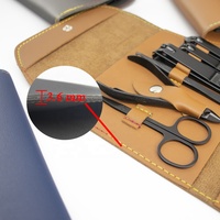 Ensemble de soins des ongles professionnel en acier de qualité supérieure 16 pièces Kit de manucure bricolage de haute qualité avec outils de beauté Clipper pour pédicure podiatrie