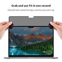 Film de protection d'écran mat anti-espion pour ordinateur portable et écran d'ordinateur pour Macbook