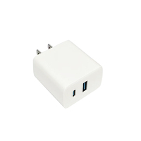 Pengisi Daya Ponsel 20 Watt A+C USB Wall Plug UK EU US PD 20W Pengisi Daya Portabel Untuk iPhone; Pengisi Daya PD 20W