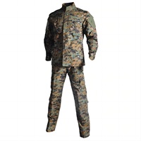 Combinaison tactique pour homme multicolores, uniforme ACU personnalisé noir résistant aux déchirures