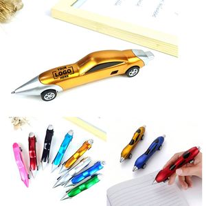 Wholesale Car-Themed Promotional <b>Pens</b> for Primary School Students Plastic Stationery Gifts Retail - Product Image 1