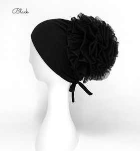 Casquette intérieure volumisante originale en coton de haute qualité malaisie Undearcap Hijabs <span class=keywords><strong>Bonnet</strong></span> à fleurs pour femmes musulmanes - Product Image 2