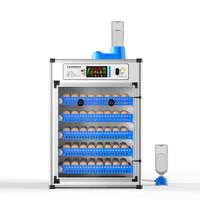 Incubateur et éclosoir à œufs de poulet Dual Pawer 350Pcs, incubateurs à œufs industriels automatiques pour l'éclosion des œufs de volaille