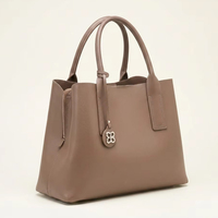 Marque Privée Sac Cuir Lisse Femme Simple Fait Main Grande Capacité Sac Seau Sac à Main Pour Femme Fabricant 2026