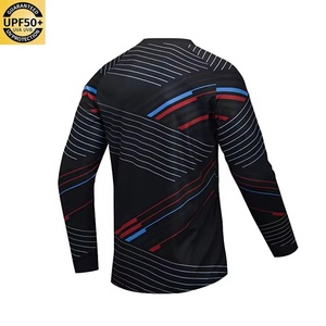 Camiseta Deportiva Personalizada con Logotipo, Transpirable, de Manga Larga, Secado Rápido, Protección UV UPF 50, Poliéster Resistente, para Motociclismo y Automovilismo - Product Image 6