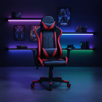 Chaise de jeu esport pivotante OEM ODM à hauteur réglable chaise d'ordinateur de massage de bureau