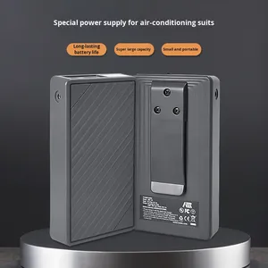 Fuente de alimentación de refrigeración por aire Aobote para enfriar ropa de trabajo con batería de larga duración, salida de 20W, ventilador de gran volumen de aire de carga rápida - Product Image 3