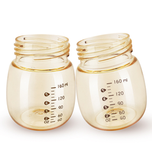 Bouteille de stockage de lait pour bébé en PPSU à col large 160 ml, <span class=keywords><strong>sans</strong></span> BPA, résistante à la chaleur, récipient de collecte de lait maternel pour tire-lait - Product Image 4