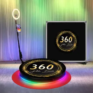 מכירה חמה תא צילום 360 אוטומטי מסתובב 360 מעלות וידאו סלפי תא