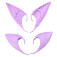 Oreilles d'elfe ange Oreilles en caoutchouc pour fée Cosplay Costume Accessoires Halloween Décoration Photo Props Adultes Enfants Jouets