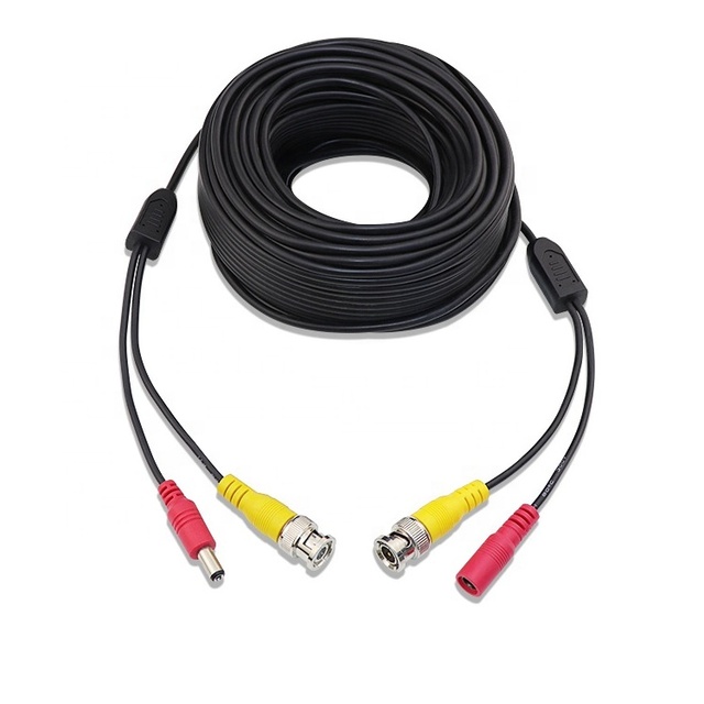 Customized BNC Video Cable for CCTV DVR Camera Recorder System DC Power Security Surveillance BNC Cable 5~100M