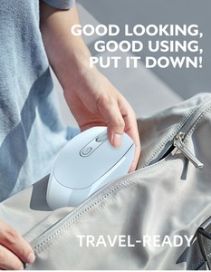<span class=keywords><strong>Mouse</strong></span> 2024 bluetooth tipis tidak berisik, tetikus bluetooth tanpa kabel dapat diisi ulang untuk laptop dan komputer - Product Image 5